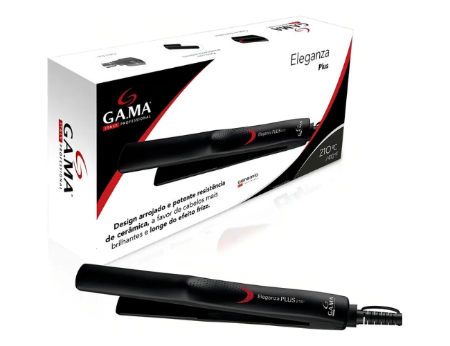 Prancha Chapinha Eleganza Plus 210°c Gama Bivolt