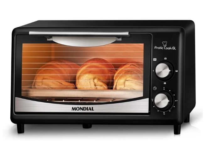 Forno Elétrico Mondial Pratic Cook 6l