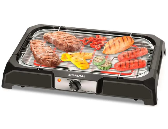 Churrasqueira Elétrica, Mondial, 1800W